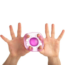 Load image into Gallery viewer, Serenily Finger Stretcher & Hand Exerciser - Hand Grip Strengthener. 3 Level Hand Exercise Ball and Grip Exerciser. Hand Strengthener & Finger Exerciser for Senior & Arthritis. Wrist Strengtheners 3Pk