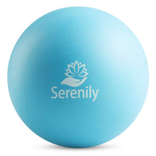 Load image into Gallery viewer, Serenily Foot Massage Roller and Massage Balls Set. Hot & Cold Foot Massager for Muscle Soreness Relief. Spiky Massage Ball for Sore Muscles and Myofacial Release. Best Foot Massager - 4 Pc Set