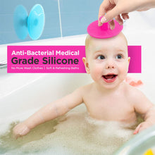 Load image into Gallery viewer, Serenily Baby Grooming Kit 17 Piece (Blue/Pink/Clear) - 100% Food Grade Silicone, FDA Approved Healthcare & Hygiene Set for Infant Newborn Toddler Child