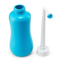 Load image into Gallery viewer, Serenily Mini Handheld Portable Travel Bidet (300/600 ml) - Easy to Use, Long Angled Nozzle for Personal Hygiene & Sanitary Care Toilet Shower Bathroom Use