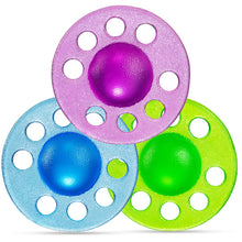 Load image into Gallery viewer, Serenily Finger Stretcher & Hand Exerciser - Hand Grip Strengthener. 3 Level Hand Exercise Ball and Grip Exerciser. Hand Strengthener & Finger Exerciser for Senior & Arthritis. Wrist Strengtheners 3Pk
