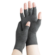 Load image into Gallery viewer, Arthritis Gloves for Women & Men - Compression Hand Glove for Osteoarthritis, Arthritic Joint Pain Relief, Carpal Tunnel Wrist Support - Fingerless Design, Lightweight & Breathable