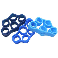 Load image into Gallery viewer, Serenily Finger Exerciser, Hand Exerciser, Hand Strengthener for Carpal Tunnel Rlief. Hand Grip Strengthener, Finger Stretcher. Grip Strength Trainer, Resistance Bands. Silicone Finger Gripper.