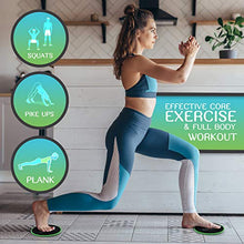 Load image into Gallery viewer, Serenily Sliders for Working Out - Core Exercise Sliders, 2 Dual Sided Gliding Discs For All Floors With Carry Bag &amp; Workout Guide. Abs &amp; Full-Body Fitness Equipment - Slider Set For Home Gym (Green)