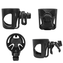 Load image into Gallery viewer, Serenily Stroller Drink Cup Holder, Great for Wheelchairs, Bicycles, Office Chairs and Scooters. Adjustable Water Bottle Cage.