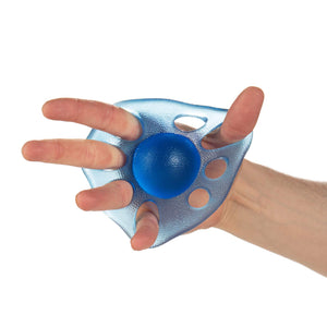 Serenily Finger Stretcher & Hand Exerciser - Hand Grip Strengthener. 3 Level Hand Exercise Ball and Grip Exerciser. Hand Strengthener & Finger Exerciser for Senior & Arthritis. Wrist Strengtheners 3Pk