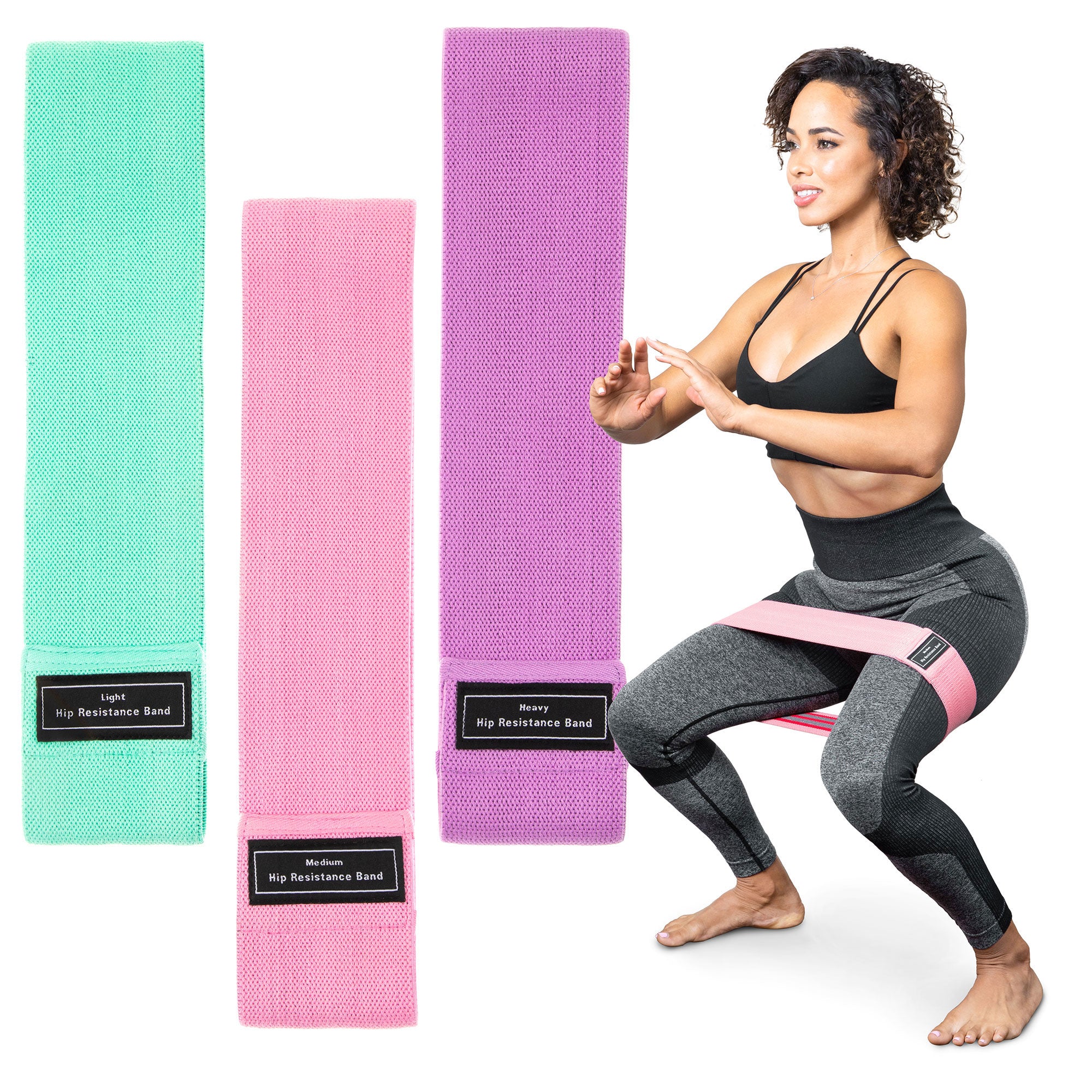 Serenily Resistant Bands for Women - Exercise Bands for Working Out. B –
