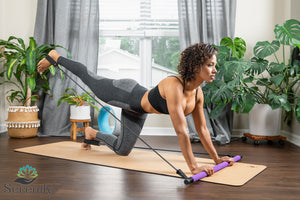 Serenily Pilates Bar Yoga Stick - Pilates bar kit for Home Gym
